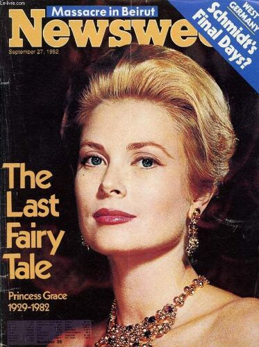 Newsweek, Sept. 27, 1982 (Contents: The Last Fairy Tale (Grace Kelly). Masacre In Beirut. Scmidt's Final Days ? Reagan And Civil Rights. Amerasian Kids...)