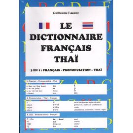 Le Dictionnaire Français Thaï