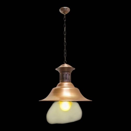 Lampe Suspension Nautique Classique En Cuivre Multicolore