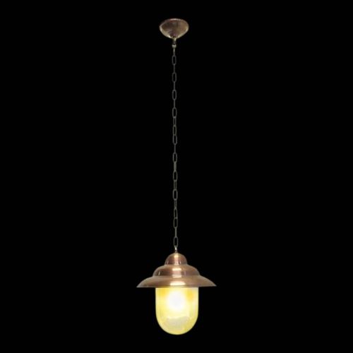 Lampe Suspendue Classique En Cuivre Multicolore