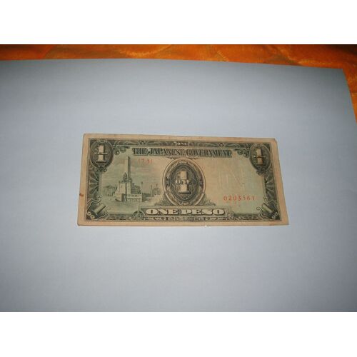 Billet De 1 Peso / Japon / The Japanese Government / Annee ?. / N° 0203561.