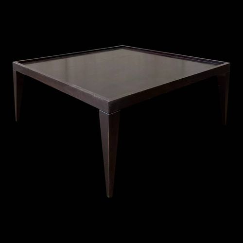 Grande Table Basse Vintage Marron