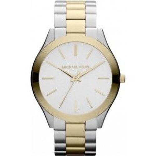 Montre Femme Michael Kors Runway Mk3198 Bracelet En Acier Bicolore