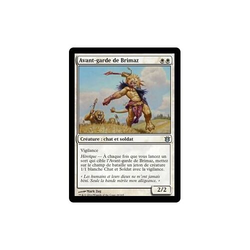 Avant-Garde De Brimaz 29 Magic Mtg Créations Divines Vf