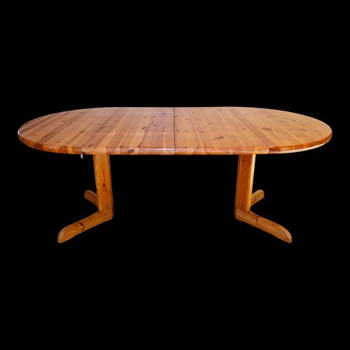 Table Manger Extensible Ronde En Pin Massif197080 Bois