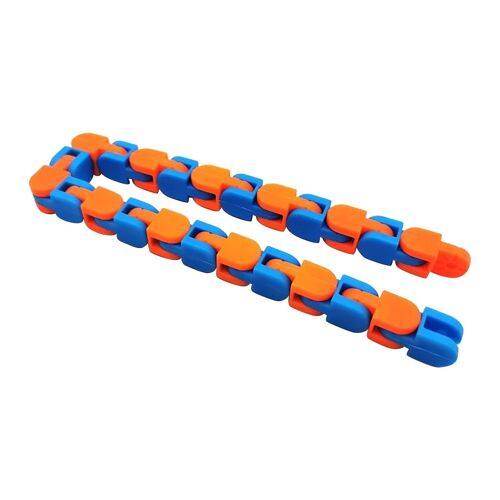 Jeux De Puzzle Colorés, Pistes Sensorielles Et Clic, Jouets Pour Enfants, Anti-Stress, Rotation Et Forme Wacky 24 Bits