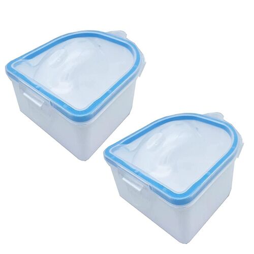 Bubble Bowl Plastic Diy Manicure Nail Soaker For Fingers Soften Cuticle 