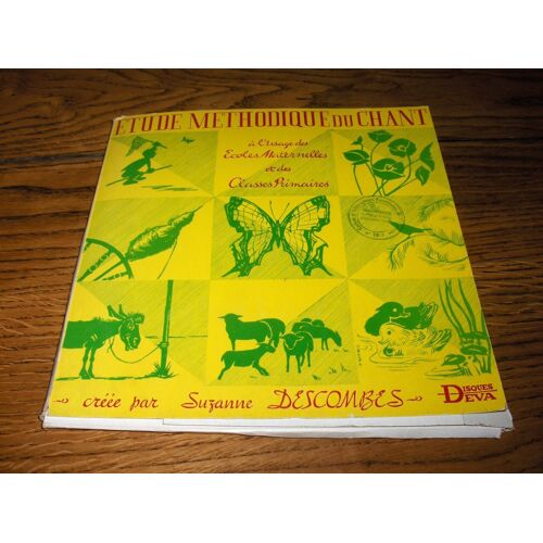 Coffret 3 X 25 Cm Etude Methodique Du Chant À L'usage Des Ecoles Maternelles Et Des Classes Primaires