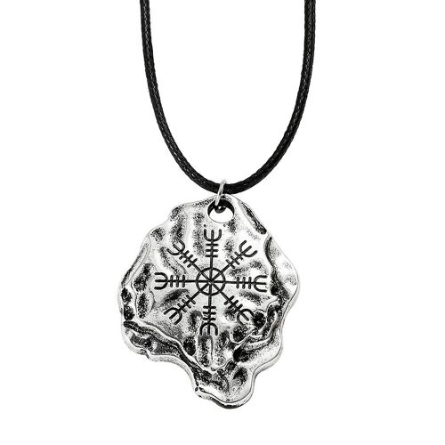 Norse Viking Colliers Alliage Matériel Pendentifs Colliers Retro Pendentif Collier
