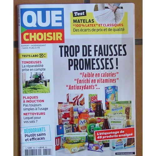 Revue Que Choisir N° 602