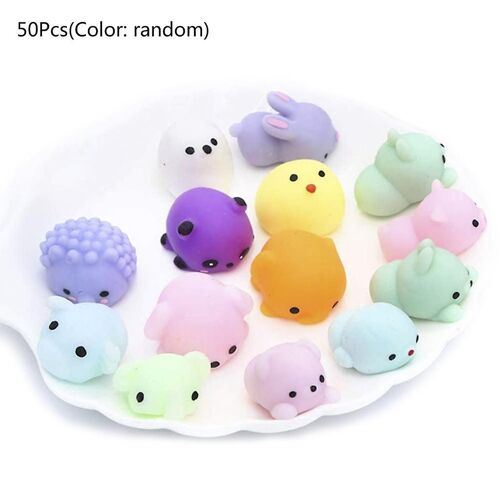 15pcs Christmas Decompression Ball Vent Toy Stretchy Balls For Autistic Child