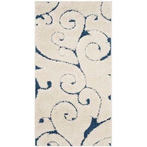Tapis D'intérieur Hirsute Safavieh Floride Shag Beige - 160 X 230 Cm