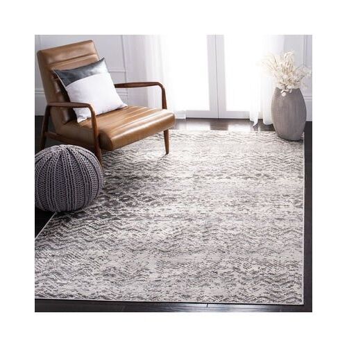 Tapis D'intérieur Abstrait Safavieh Atlas Gris - 120 X 180 Cm
