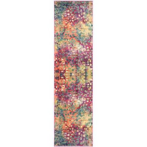Tapis D'intérieur Bohème Chic Safavieh Monaco Multicolore - 90 X 150 Cm