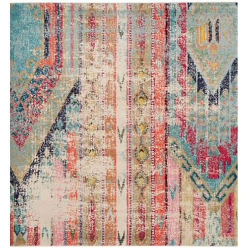 Tapis D'intérieur Bohème Chic Safavieh Monaco Multicolore - 120 X 170 Cm