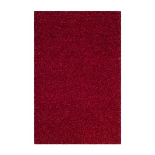 Tapis D'intérieur Hirsute Safavieh Athens À Poils Longs Rouge - 120 X 180 Cm