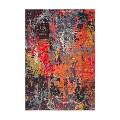 Tapis D'intérieur Bohème Chic Safavieh Monaco Jaune - 120 X 170 Cm