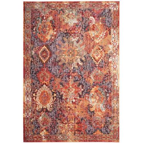Tapis D'intérieur Trendy New Transitional Safavieh Bristol Orange - 90 X 150 Cm