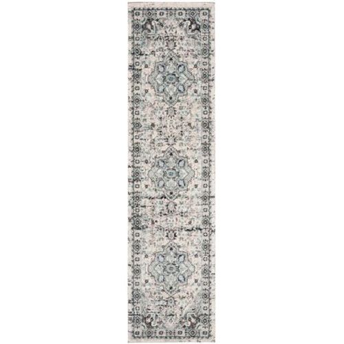Tapis D'intérieur Chic Moderne Safavieh Madison Gris - 200 X 200 Cm