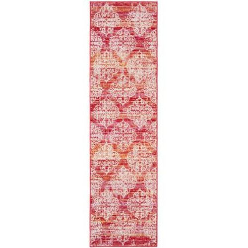 Tapis D'intérieur / Extérieur Lumineux Et Moderne Safavieh Montage Multicolore - 160 X 230 Cm