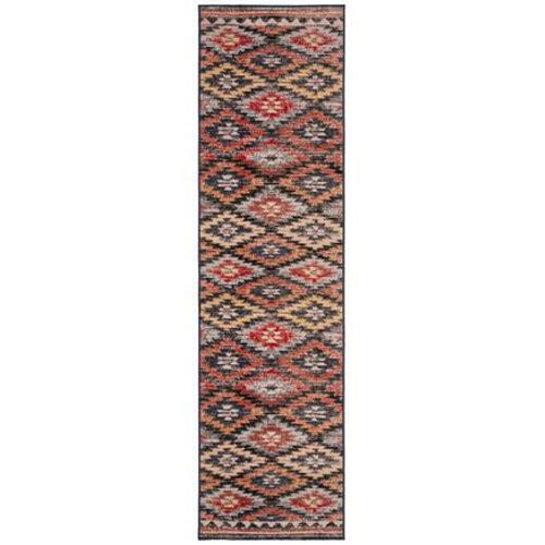 Tapis D'intérieur / Extérieur Lumineux Et Moderne Safavieh Montage Orange - 160 X 230 Cm