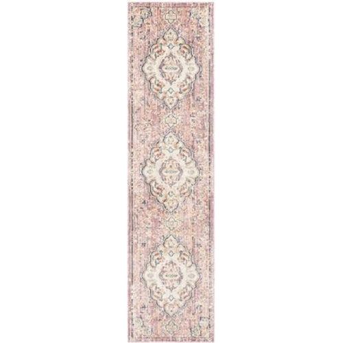 Tapis D'intérieur Traditionnel Safavieh Illusion Beige - 70 X 240 Cm