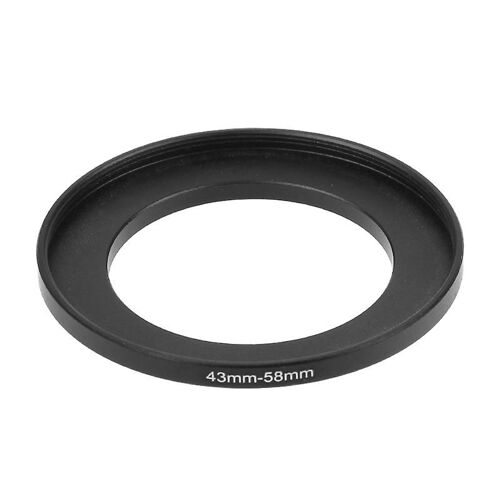 43mm à 58mm Métal Step Up Rings Lens Adapter Filter Camera Tool Accessoires Nouveau