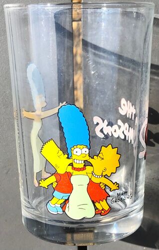 Verre A Moutarde The Simpsons, Matt Groeding, Dessin Animé, Figurine