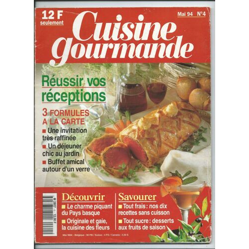 Cuisine Gourmande 05/1994 Jean-Pierre Vitago N°4