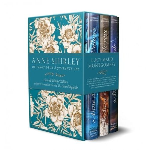 Anne - Coffret En 3 Volumes - Anne De Windy Willows - Anne Et Sa Maison De Rêve - Anne D'ingleside - Avec Un Journal Et 3 Cartes Postales Inclus