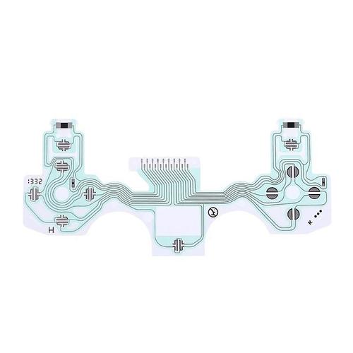 Boutons De Remplacement Ruban Circuit Circuit Pour Dualshock 4 10xx 11xx Contrôleur Film Conducteur Clavier Flex Câble