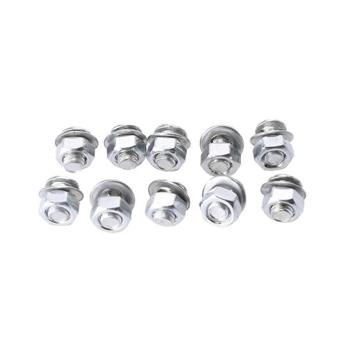 10pcs Frein Câble Ajusteur Clamp Lock Vis Boulon Vélo Cyclomoteur Vtt Vtt