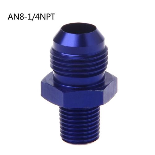 An6 An8 Npt Raccords D'adaptateur De Refroidisseur D'huile De Transmission Droite