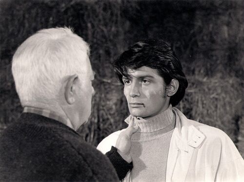 Jean Gabin - La Horse - Pierre Granier Deferre - 1970 - 1 Petite Affiche De 18x24 Cm * 1 Photo Originale Argentique De Cinéma - Lobby Card * Jean Gabin ; Eleonore Hirt ; Christian Barbier *