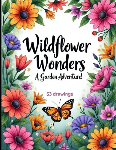 Wildflower Wonders: A Garden Adventure (Coloring Extravaganza)