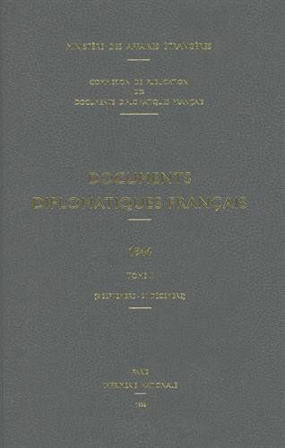 Documents Diplomatiques Français: 1960 - Tome I (1er Janvier - 30 Juin)