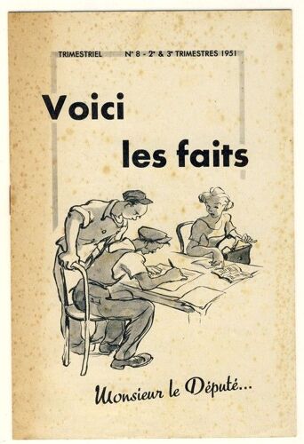 Voici Les Faits N° 8 Du 01/04/1951