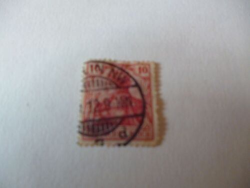 Timbre "Deutsches Reich :Germania 10."