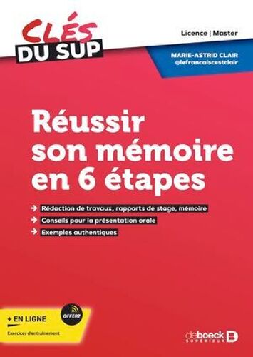 Réussir Son Mémoire En 6 Étapes