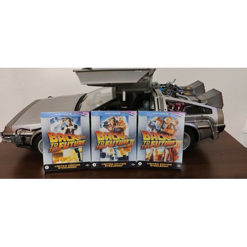 Coffret Retour Vers Le Futur 1, 2 Et 3