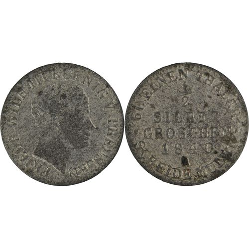 Allemagne - Prusse - 1840 - 1/2 Silbergroschen - Frédéric Guillaume Ii - Berlin (A) - 21-310