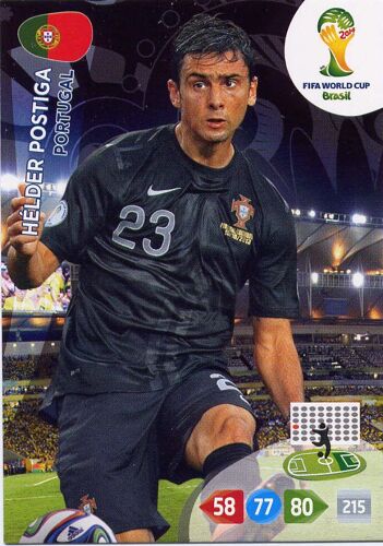 Panini Adrenalyn Xl Coupe Du Monde 2014 - Helder Postiga  - Portugal - N°278