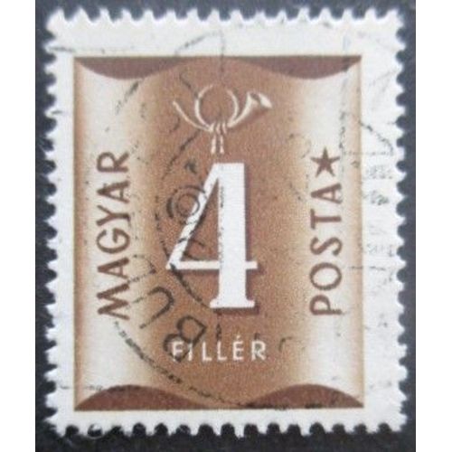 Hongrie Taxe N°185 Oblitéré