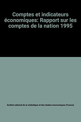 Comptes Et Indicateurs Économiques - Rapport Sur Les Comptes De La Nation 1995