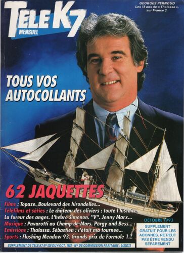 Télé K7 Mensuel 101 - Georges Pernoud - V - The Cure En Concert -