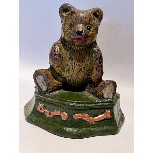 ours calle porte ou nounours polychrome