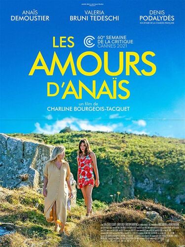 Les Amours D'anaïs - Véritable Affiche De Cinéma Pliée - Format 40x60 Cm - De Charline Bourgeois-Tacquet Avec Anaïs Demoustier, Valeria Bruni Tedeschi, Denis Podalydès - 2021