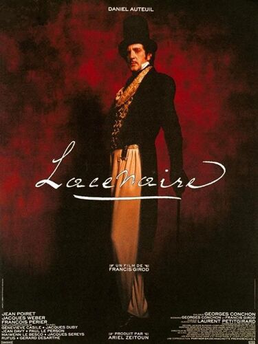 Lacenaire - Affiche Originale De Cinéma - Format 120x160 Cm - Un Film De Francis Girod Avec Daniel Auteuil, Jean Poiret, Jacques Weber, François Périer - Année 1990
