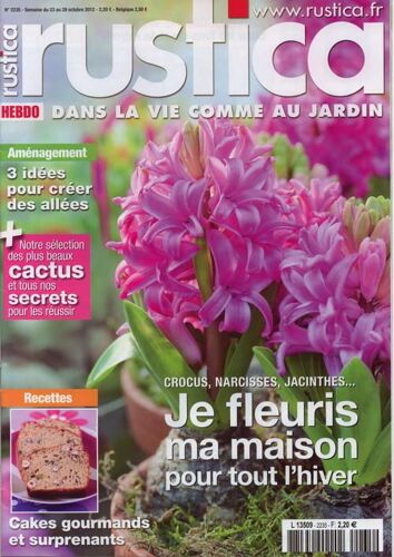 Rustica N°  2235 - Je Fleuris Ma Maison Pour Tout L'hiver - Cakes Gourmands Et Surprenants