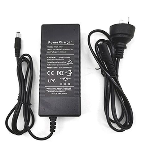 Chargeur De Scooter Électrique Pour Kugoo S1 S2 S3 Etwow 42v 1.5ah Chargeur De Batterie (Au Plug)